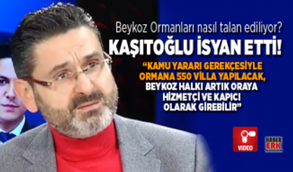 Kaşıtoğlu isyan etti!  “Kamu yararı gerekçesiyle  ormana 550 villa yapılacak, Beykoz halkı artık oraya  hizmetçi ve kapıcı  olarak girebilir”