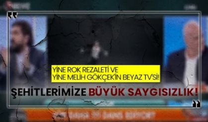 Yine ROK rezaleti ve yine Melih Gökçek'in Beyaz TV'si! Şehitlerimize büyük saygısızlık!