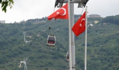 Teleferiğe binenlerin sayısı, o illerin nüfusunu geçti