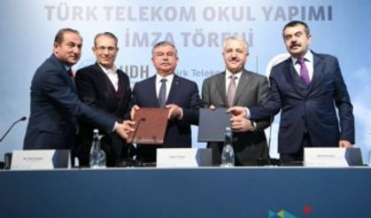 Türk Telekom ve MEB işbirliğinde 5 ilde okul yapılacak