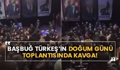 Başbuğ Türkeş’in doğum günü toplantısında kavga!