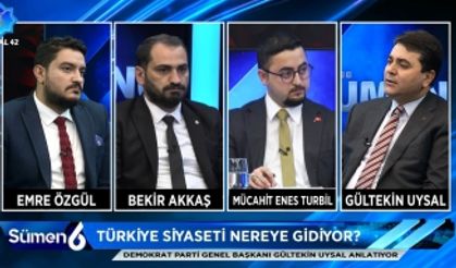 Demokrat Parti Genel Başkanı Gültekin Uysal “İktidar yeni bir hikaye yazmak istiyor ama imkanı yok”