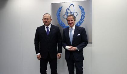Çavuşoğlu, IAEA Direktörü Grossi ile görüştü