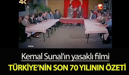 Kemal Sunal’ın yasaklı filmi Tek bir sahnede Türkiye’nin son 70 yılı