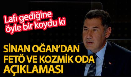 Lafı gediğine öyle bir koydu ki… Sinan Oğan’dan Kozmik Oda açıklaması