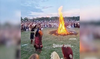 Macaristan'daki şaman ayini sosyal medyanın gündemi oldu
