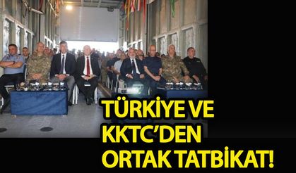 Türkiye ve KKTC’den ortak tatbikat