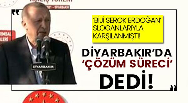 Erdoğan Diyarbakır'da açıkladı: "Çözüm sürecini biz başlattık biz sonlandırmadık, Diyarbakır Cezaevi yakında..."