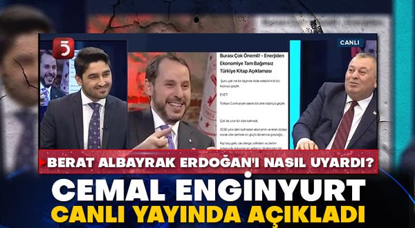 Berat Albayrak Erdoğan'ı nasıl uyardı? Cemal Enginyurt canlı yayında açıkladı
