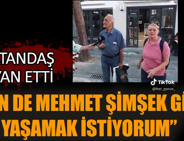 Vatandaş isyan etti: “Ben de Mehmet Şimşek gibi VIP yaşamak istiyorum”