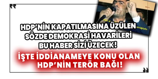 HDP’nin kapatılmasına üzülen sözde demokrasi havarileri bu haber sizi üzecek!