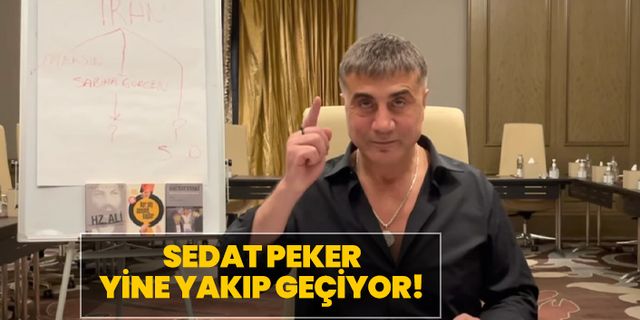 Sedat Peker'den Ağızları açık bırakacak yeni paylaşımlar!