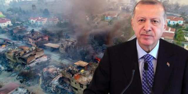 Erdoğan, yangın felaketiyle sarsılan Türkiye'ye uçak gönderen 4 ülkenin ismini saydı