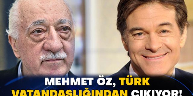 Mehmet Öz, Türk vatandaşlığından çıkıyor!