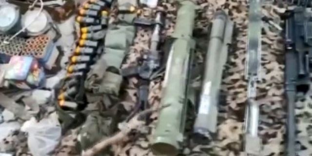 PKK Mağarasında İsveç yapımı tanksavar. İsveç Dışişleri Bakanı Hani PKK terör örgütüydü