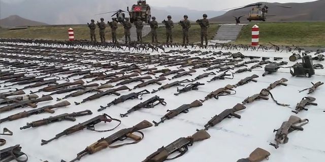 PKK’dan ele geçirilen silahlara sonra ne oluyor?