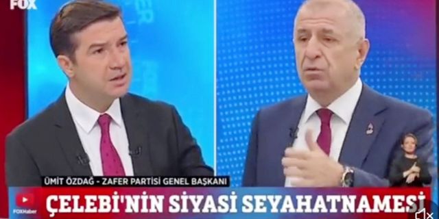 Ümit Özdağ'dan çok konuşulacak Mehmet Ali Çelebi açıklaması!