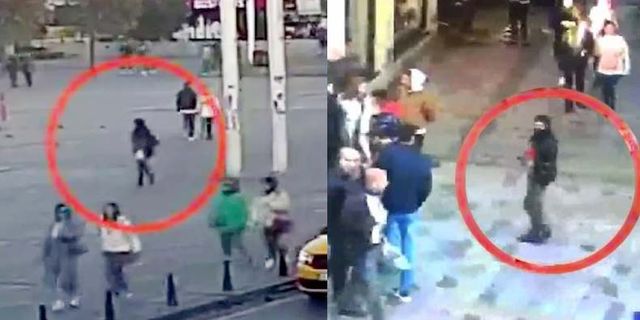 İstiklal Caddesi bombacısının yeni görüntüleri ortaya çıktı