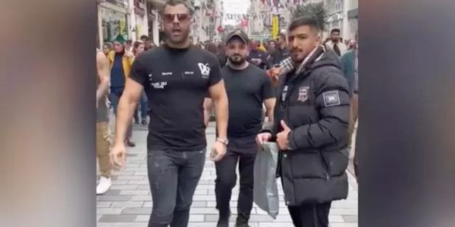 İstiklal Caddesi'nde video çeken yabancı uyruklu şahıs paniğe neden oldu