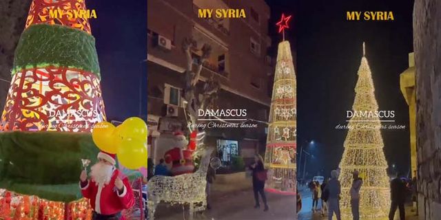 Suriye 'de 'Çiçek' gibi Yılbaşı