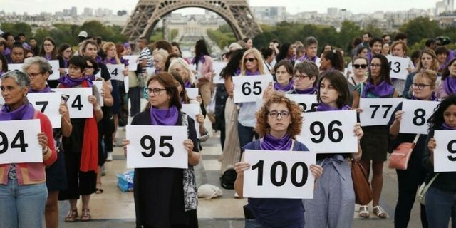 Fransa'da 3 kadından biri tecavüze uğruyor