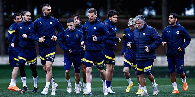 Fenerbahçe'de zorlu deplasman hazırlıkları başladı