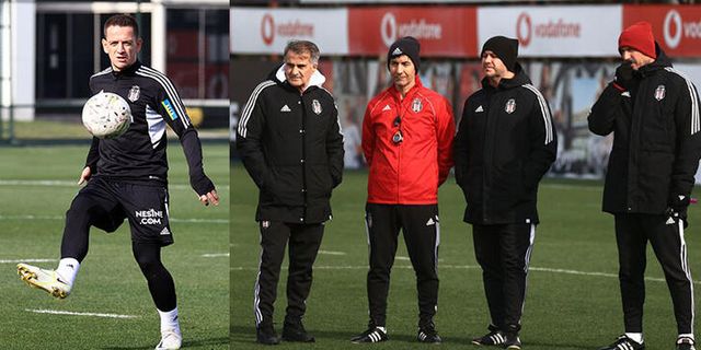 Beşiktaş, Ankaragücü maçı öncesi taktik ve kondisyon hazırlıkları yapıyor