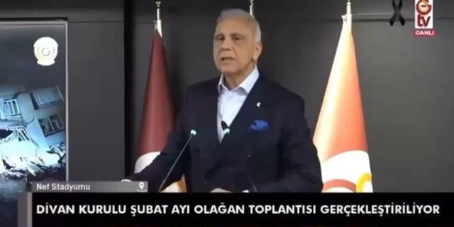 Volkan Demirel Galatasaray Divan Kurulu'nda alkışlandı