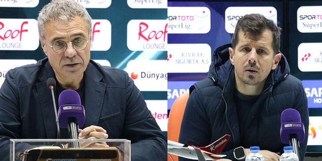 Alanyaspor - Başakşehir maçı sonrası iki antrenör de açıklama yaptı