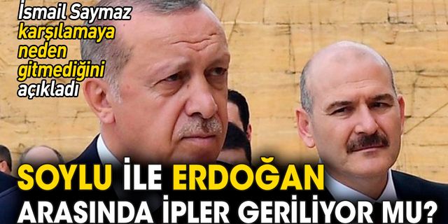 Soylu ile Erdoğan arasında ipler geriliyor mu?