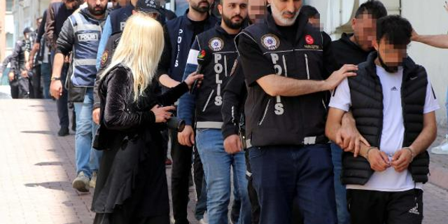 Kayseri' de 55 adrese uyuşturucu  baskını:31 gözaltı
