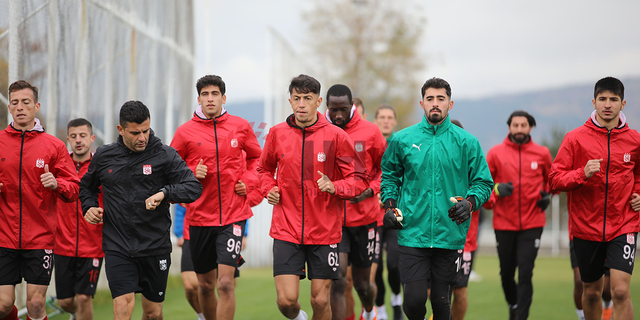 Sivasspor, Ümraniyespor maçı hazırlıklarına başladı
