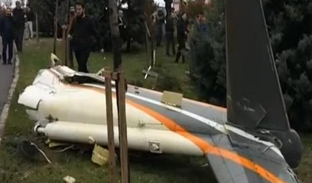 Beylikdüzün'de Helikopter düştü