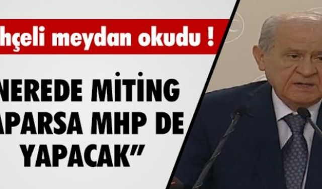 MHP lideri Devlet Bahçeli önemli açıklamalarda bulundu.