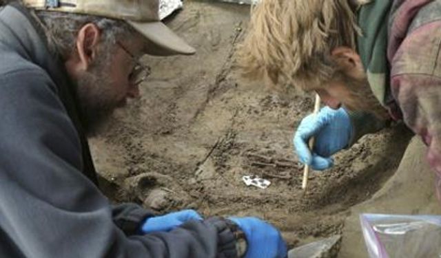 11 bin 500 yıllık bebek kalıntıları bulundu