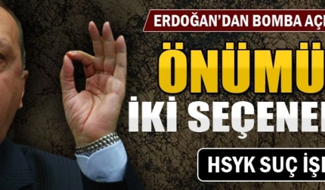 Başbakan Erdoğan hırsızlığı örtmek için HSYK'yı suçladı