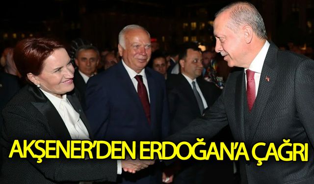 Meral Akşener'den Erdoğan'a çağrı