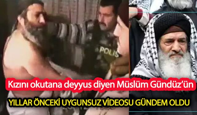 Şeref namustan bahseden Müslüm Gündüz'ün videosu gündem oldu