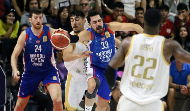 Samsunspor - Anadolu Efes: 73-93