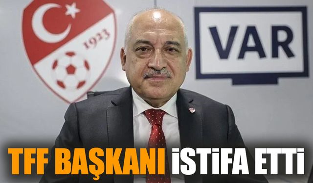 TFF Başkanı Büyükekşi istifa etti