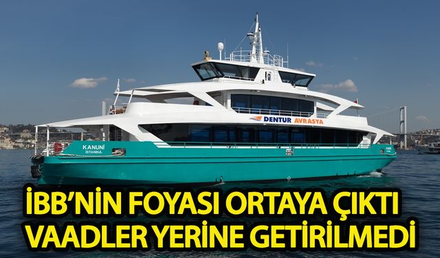 İBB’nin foyası ortaya çıktı: Vaadler yerine getirilmedi