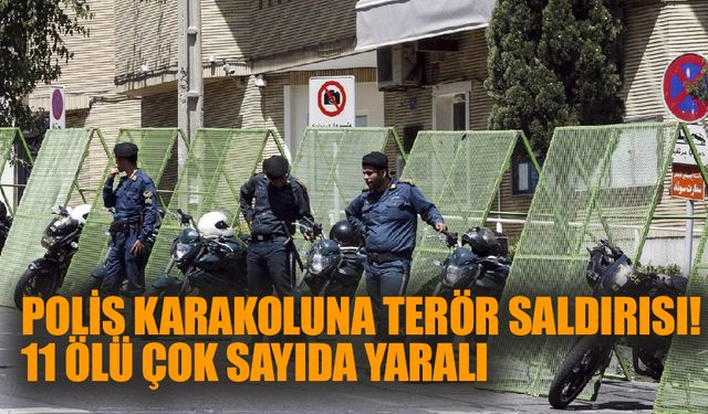 Polis karakoluna terör saldırısı! 11 ölü