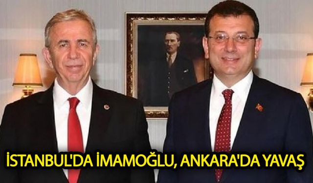 CHP'de İstanbul'da İmamoğlu, Ankara'da Yavaş yeniden aday oldu