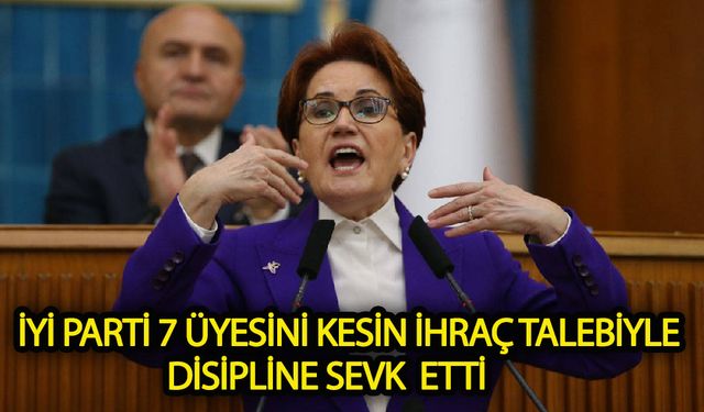 İyi Parti'de istifalar ve ihraçlar bitmiyor!