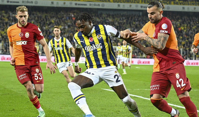 Fenerbahçe-Galatasaray berabere kaldı