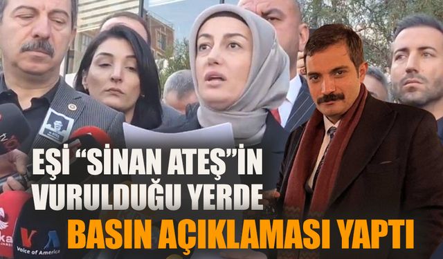 Ayşe Ateş suikastin 1. Yılında basın açıklaması yaptı