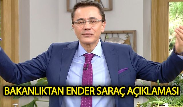 Bakanlıktan 'oğlunu istismar ettiği iddia edilen Ender Saraç' açıklaması