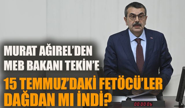 15 Temmuz’daki FETÖ’cüler dağdan mı indi?