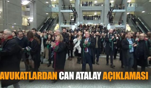 Avukatlardan Can Atalay açıklaması