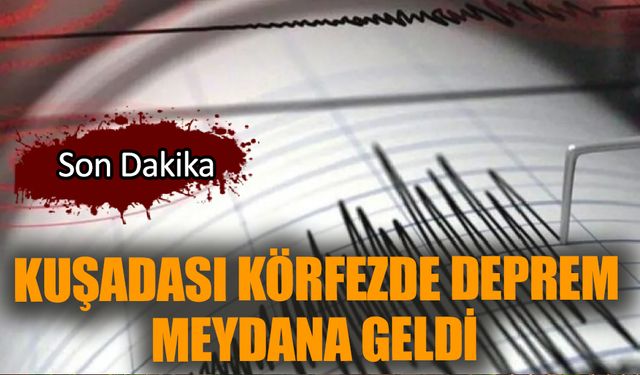 Son dakika deprem! Kuşadası sallandı